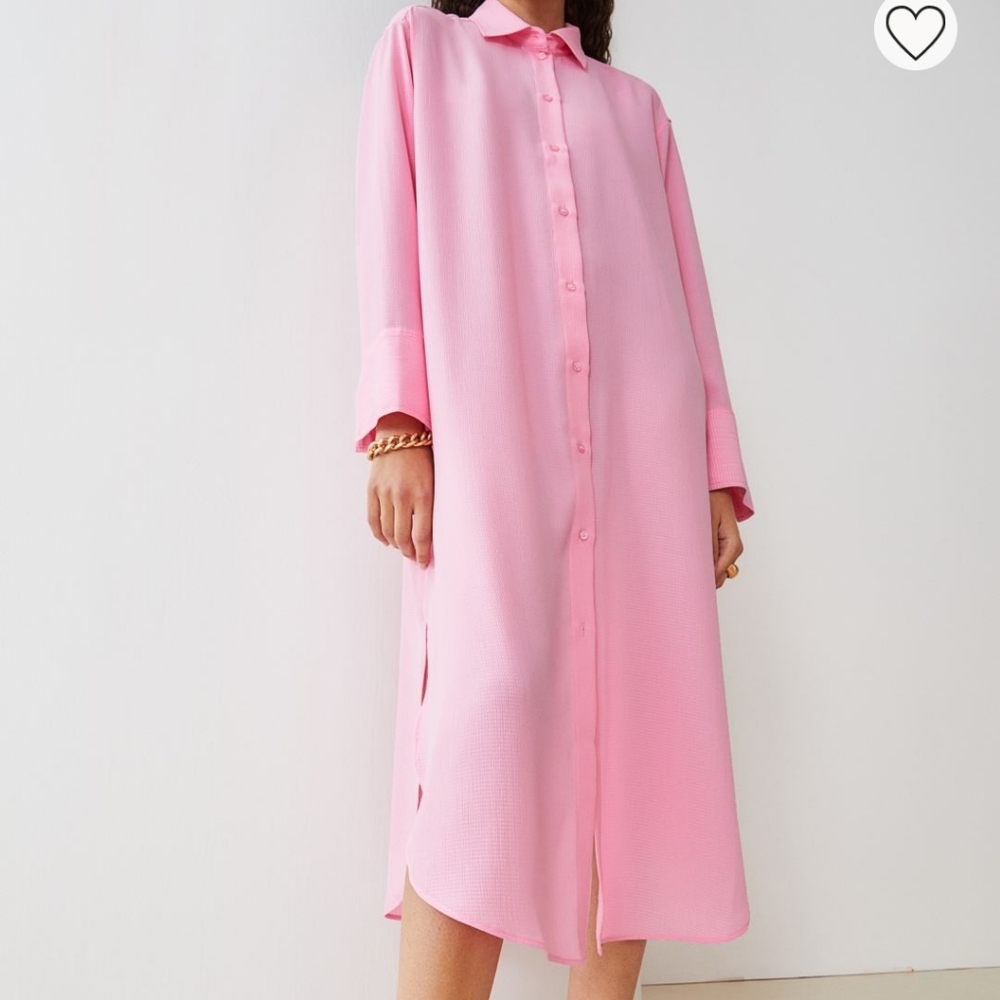 H&M Button Up Shirt Dress